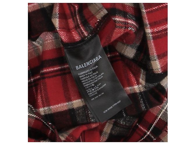Borse BALENCIAGA T. Tessuto Rosso - vista 6