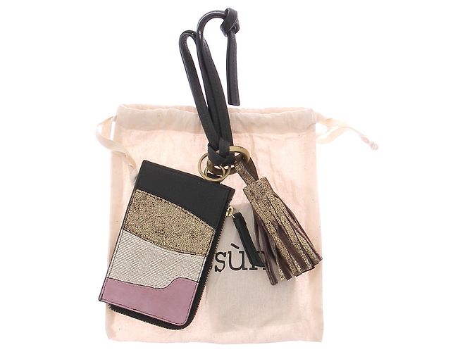 SESSUN Wallets T.  Leather Black - view 3