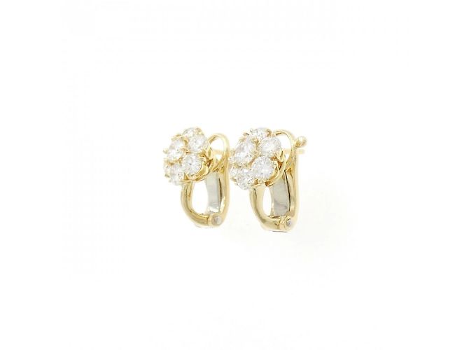 Schneeflockenohrringe Van Cleef & Arpels - Ansicht 2