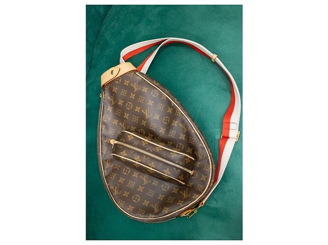 Louis Vuitton Custodia per Racchetta da Tennis Monogram Marrone - vista 14
