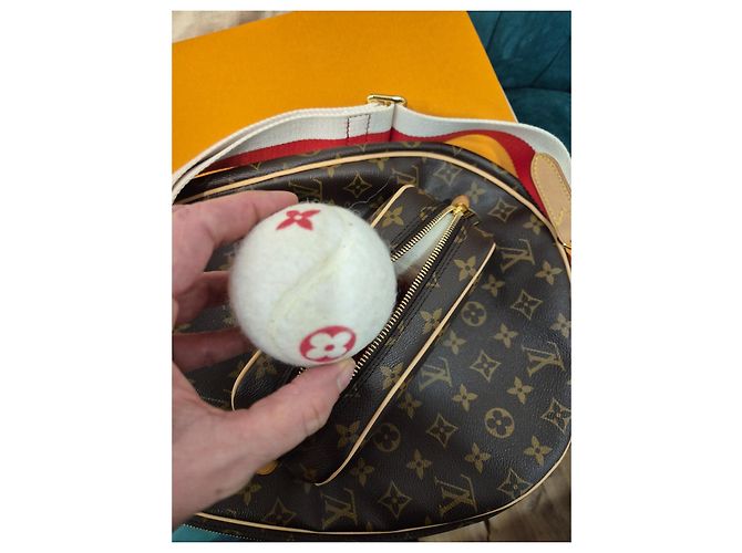 Louis Vuitton Custodia per Racchetta da Tennis Monogram Marrone - vista 7