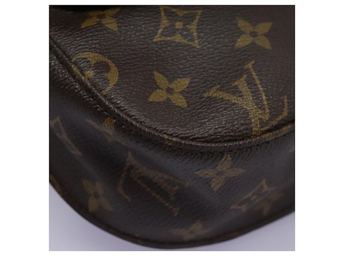 Saint-Cloud LOUIS VUITTON Monogram Saint Cloud GM Borsa a Spalla M51242 LV Auth bs22590 Monogramma - vista 11