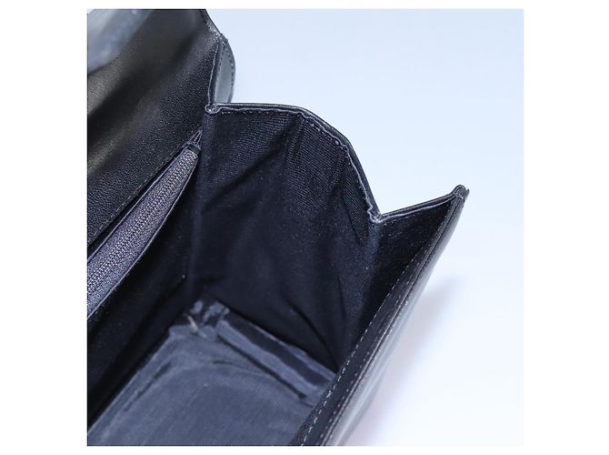 Sac à main GIVENCHY en cuir noir et or Auth yk17377 Doré - vue 18