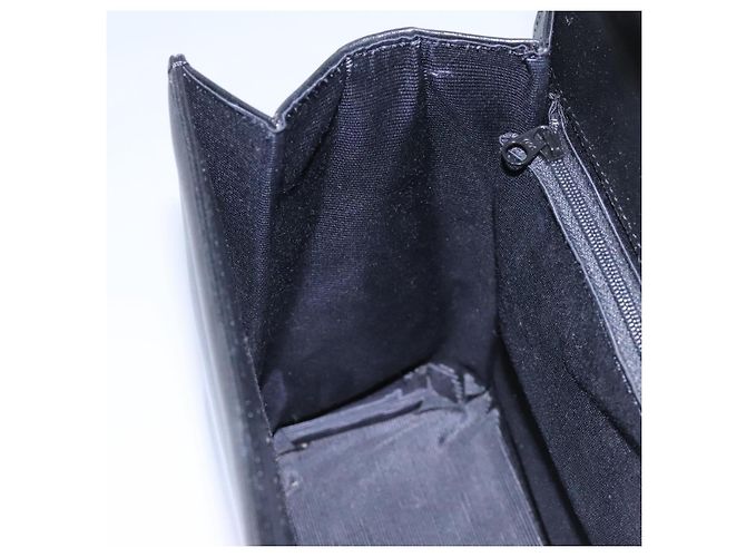 Sac à main GIVENCHY en cuir noir et or Auth yk17377 Doré - vue 19