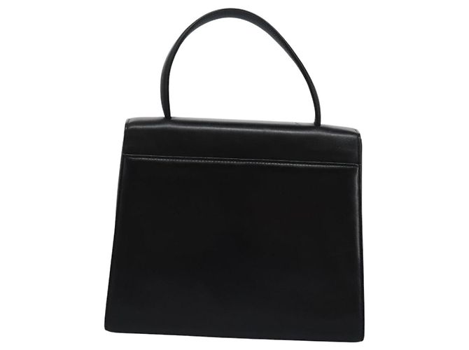 Sac à main GIVENCHY en cuir noir et or Auth yk17377 Doré - vue 3