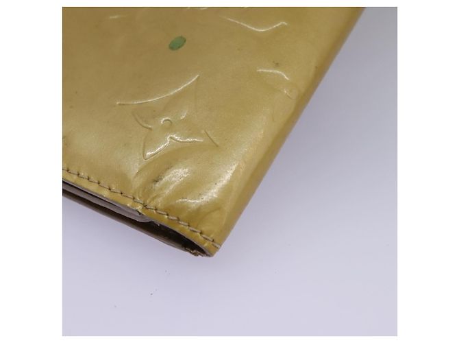 LOUIS VUITTON Portafoglio Walker Monogram Vernis Beige M91074 LV Auth bs22182 - vista 11