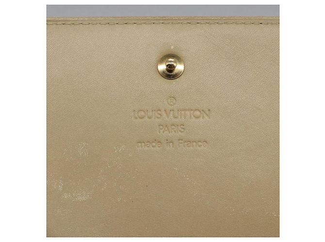 LOUIS VUITTON Portafoglio Walker Monogram Vernis Beige M91074 LV Auth bs22182 - vista 14