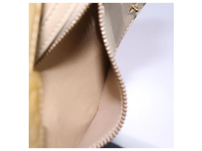 LOUIS VUITTON Portafoglio Walker Monogram Vernis Beige M91074 LV Auth bs22182 - vista 21
