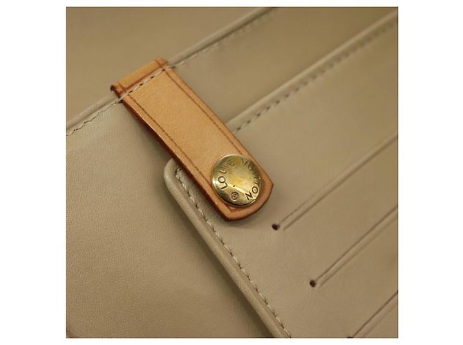 LOUIS VUITTON Portafoglio Walker Monogram Vernis Beige M91074 LV Auth bs22182 - vista 22