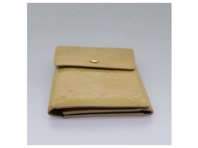 LOUIS VUITTON Portafoglio Walker Monogram Vernis Beige M91074 LV Auth bs22182 - vista 7