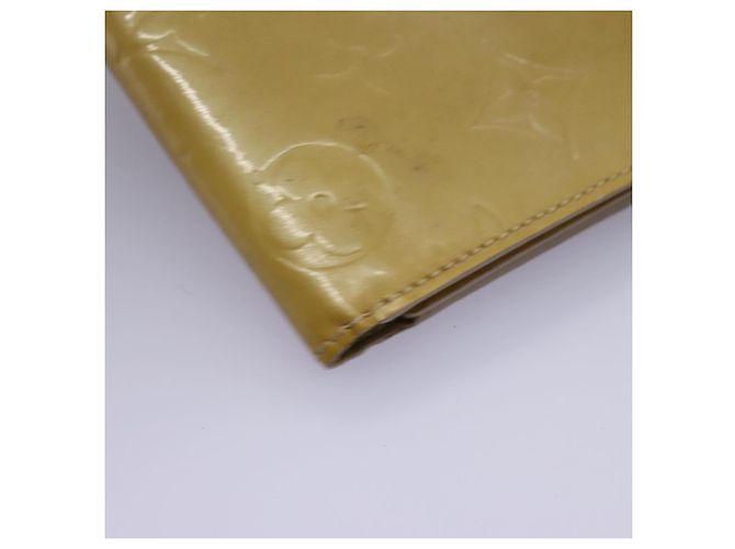 LOUIS VUITTON Portafoglio Walker Monogram Vernis Beige M91074 LV Auth bs22182 - vista 8