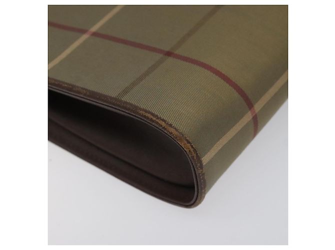Autre Marque Borsa a Spalla Burberrys Nova Check in Tela Beige Auth bs22474 - vista 13