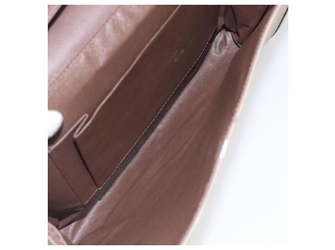 Autre Marque Borsa a Spalla Burberrys Nova Check in Tela Beige Auth bs22474 - vista 16