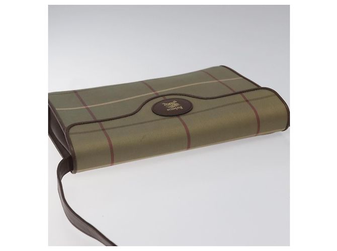 Autre Marque Borsa a Spalla Burberrys Nova Check in Tela Beige Auth bs22474 - vista 6