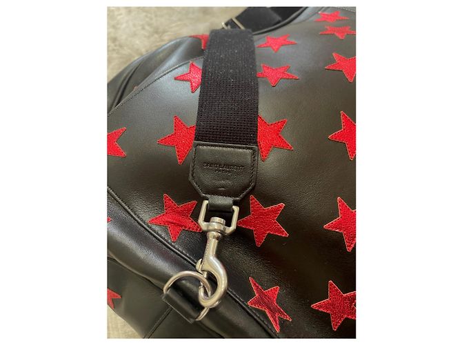 SAINT LAURENT Borse da viaggio T. Pelle Nero - vista 11