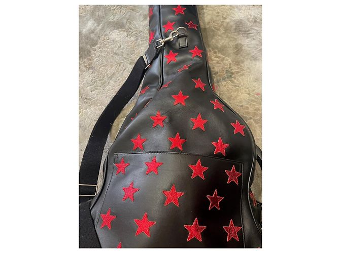 SAINT LAURENT Borse da viaggio T. Pelle Nero - vista 14
