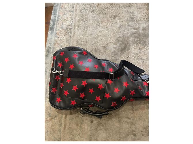 SAINT LAURENT Borse da viaggio T. Pelle Nero - vista 5