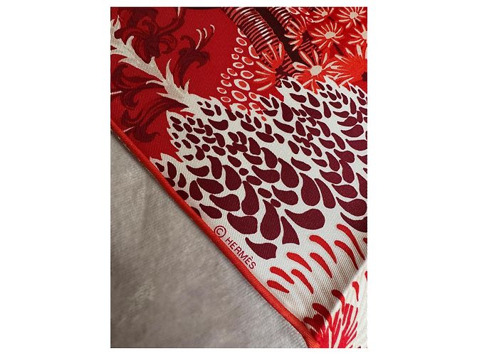 Hermès Cebra de Montaña Negro Rosa Roja - vista 6