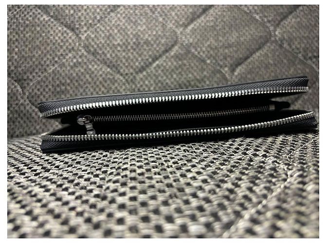 Louis Vuitton Black Leather Wallet - vista 3