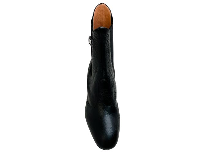 Laurence Dacade Black Leather Angie Ankle Boots - view 4