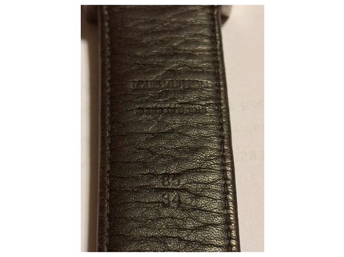 Louis Vuitton Gürtel LV (VINTAGE 2005) Modell: M6888U CE.LV CUT PB Braun - Ansicht 7