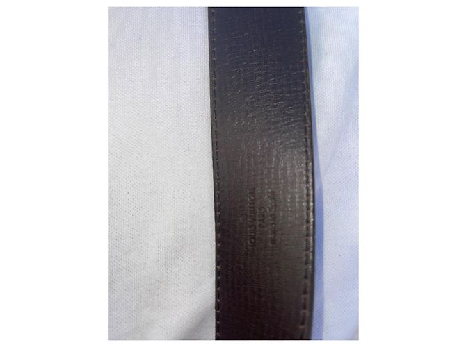 Louis Vuitton Gürtel Leder Dunkelbraun - Ansicht 10