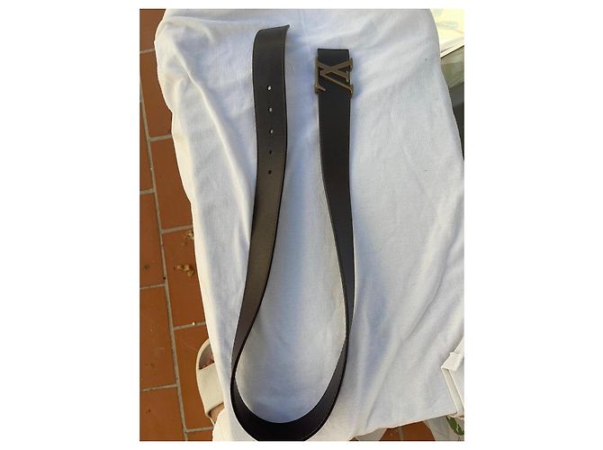 Louis Vuitton Gürtel Leder Dunkelbraun - Ansicht 8