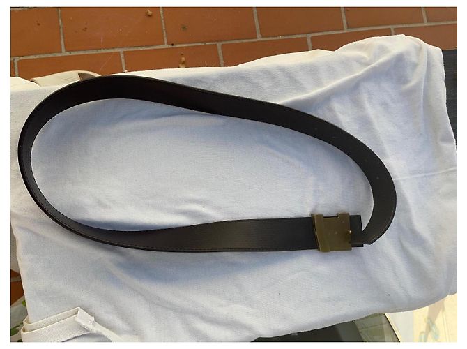 Louis Vuitton Gürtel Leder Dunkelbraun - Ansicht 9