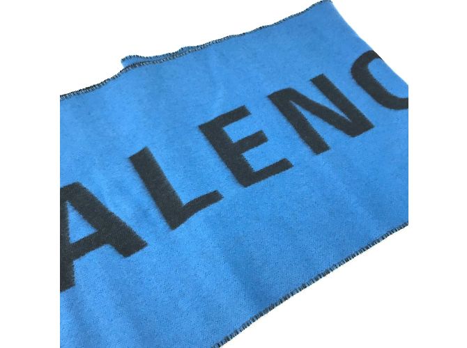 Bicolor Wollschal von Balenciaga - Ansicht 3