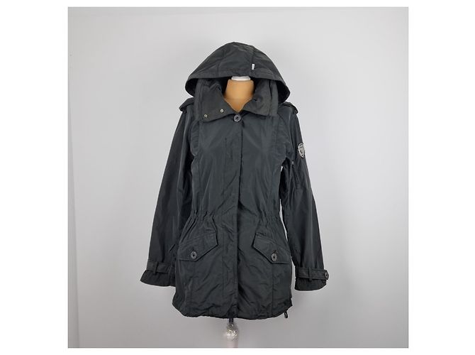 Giacca Bogner nera con cappuccio staccabile Nero - vista 2