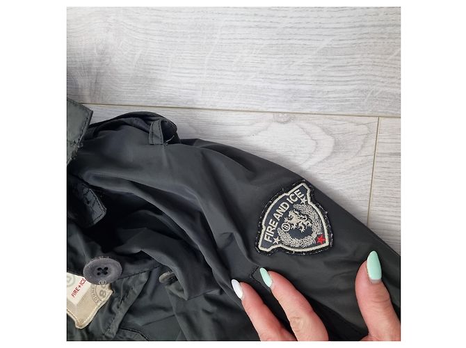 Giacca Bogner nera con cappuccio staccabile Nero - vista 4