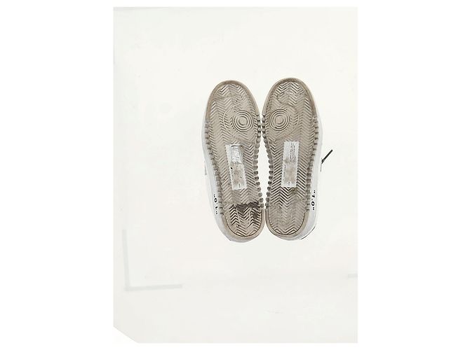 Off White Tênis baixos de couro branco com detalhes em glitter Off-White 2.0 - vista 15