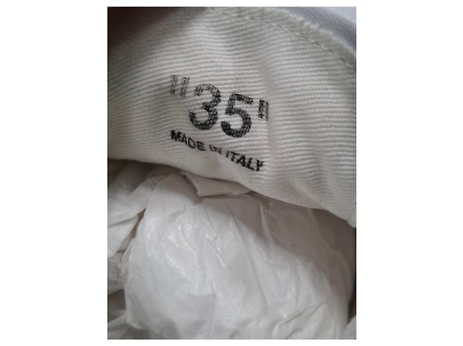 Off White Tênis baixos de couro branco com detalhes em glitter Off-White 2.0 - vista 16
