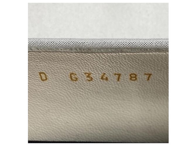 Timeless Bailarinas de cuero plateado con logo CC entrelazado de Chanel Plata - vista 9