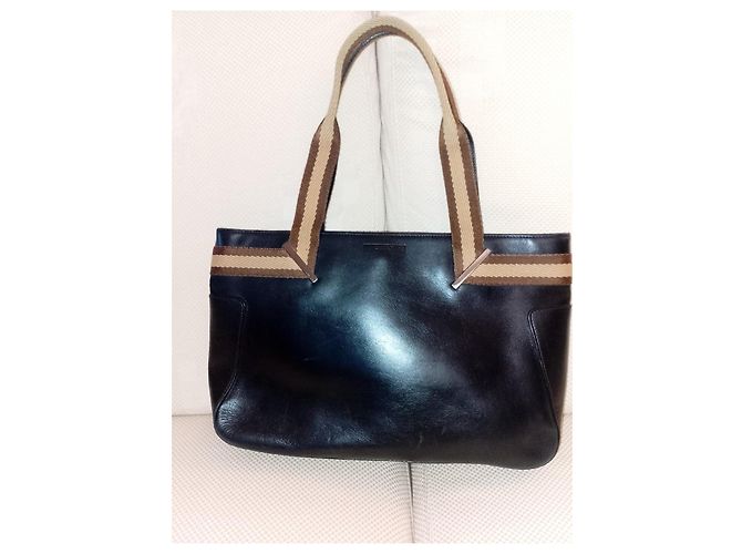 Borsa a mano Gucci in pelle nera Nero - vista 2