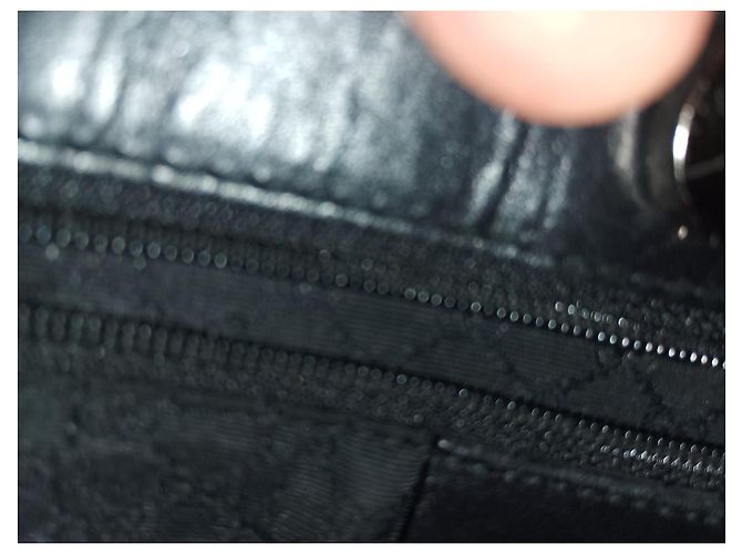 Borsa a mano Gucci in pelle nera Nero - vista 4