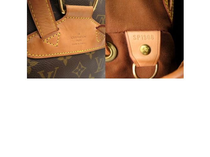 Mochila Monogram Montsouris MM de Louis Vuitton Castaño Monograma - vista 11