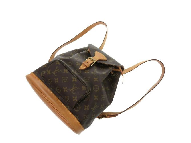 Mochila Monogram Montsouris MM de Louis Vuitton Castaño Monograma - vista 5