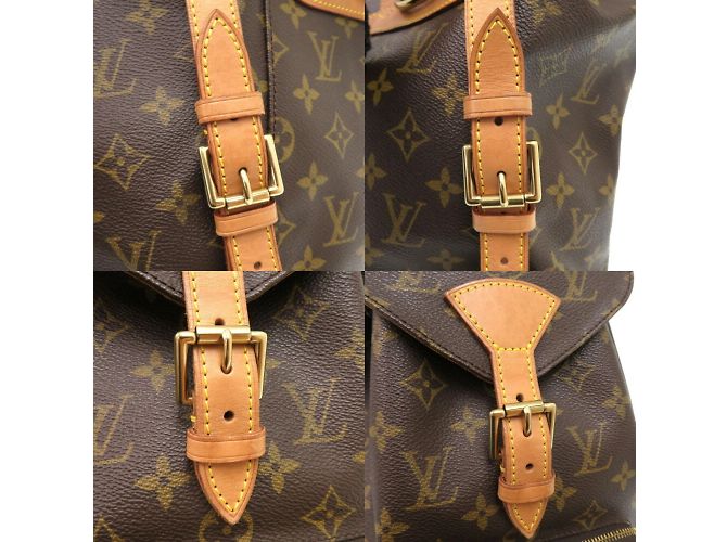 Mochila Monogram Montsouris MM de Louis Vuitton Castaño Monograma - vista 9