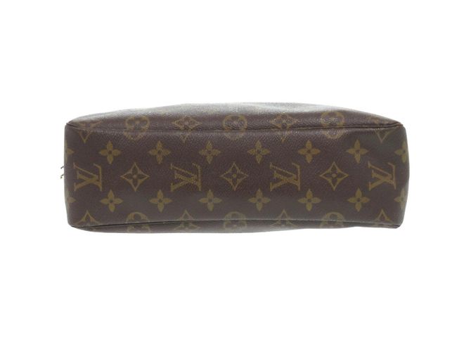 Pouch Monogram True Toilet 28 di Louis Vuitton Marrone Monogramma - vista 4