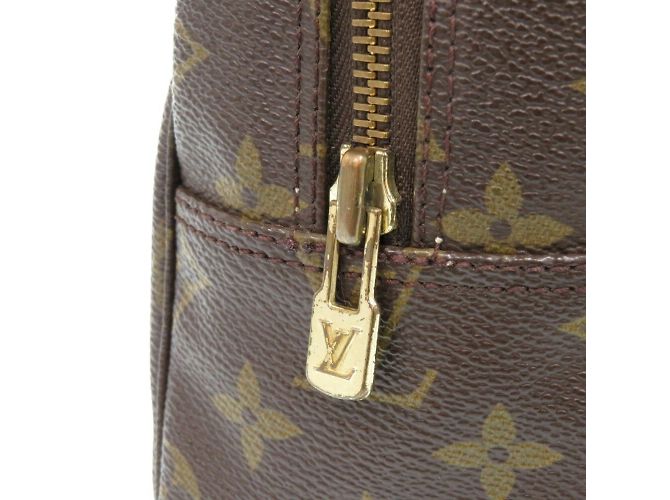 Pouch Monogram True Toilet 28 di Louis Vuitton Marrone Monogramma - vista 7