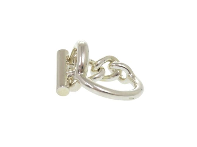 Ring Hermès Anello in argento 925 Hermes Croisette - vista 6