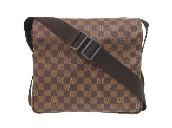 Borsa a Spalla Naviglio Damier Louis Vuitton Marrone Damier ebene - vista 2