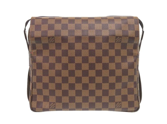 Borsa a Spalla Naviglio Damier Louis Vuitton Marrone Damier ebene - vista 3