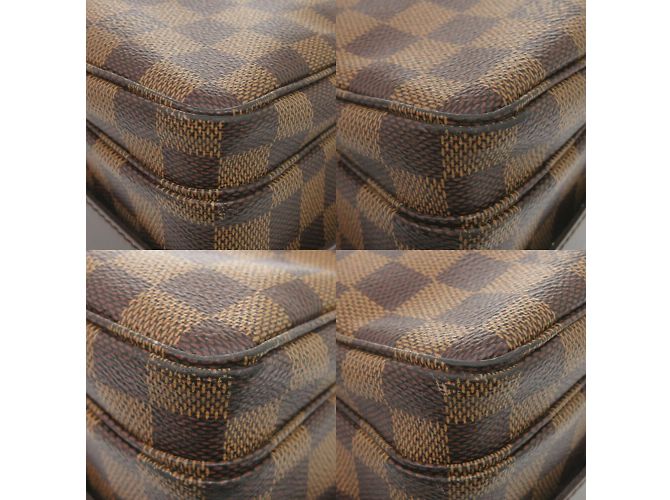 Borsa a Spalla Naviglio Damier Louis Vuitton Marrone Damier ebene - vista 5