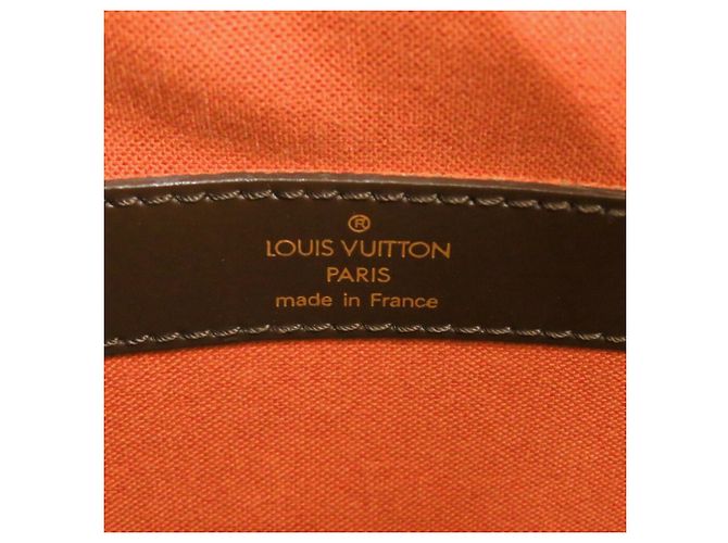 Borsa a Spalla Naviglio Damier Louis Vuitton Marrone Damier ebene - vista 9