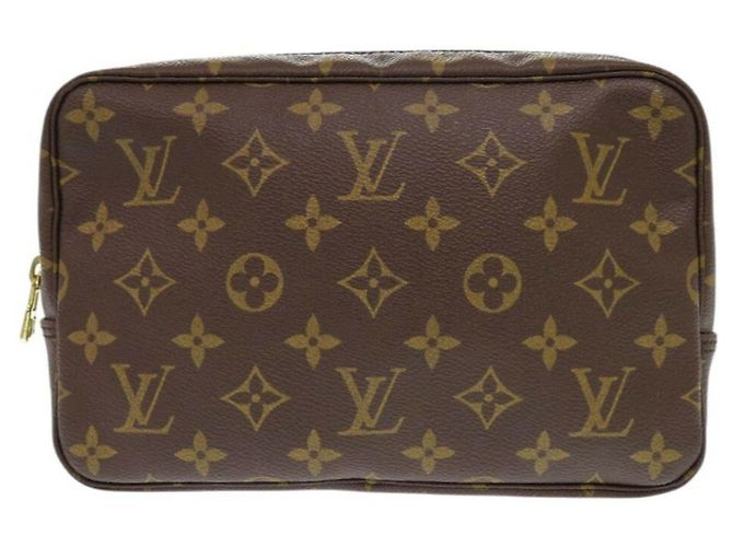 Pouch Monogram True Toilet 23 di Louis Vuitton Marrone Monogramma - vista 2