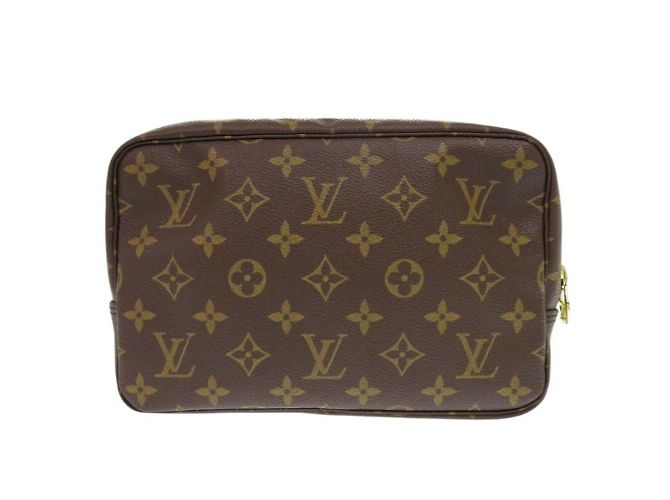 Pouch Monogram True Toilet 23 di Louis Vuitton Marrone Monogramma - vista 3