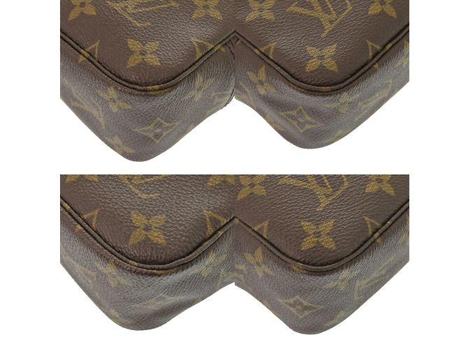 Pouch Monogram True Toilet 23 di Louis Vuitton Marrone Monogramma - vista 4
