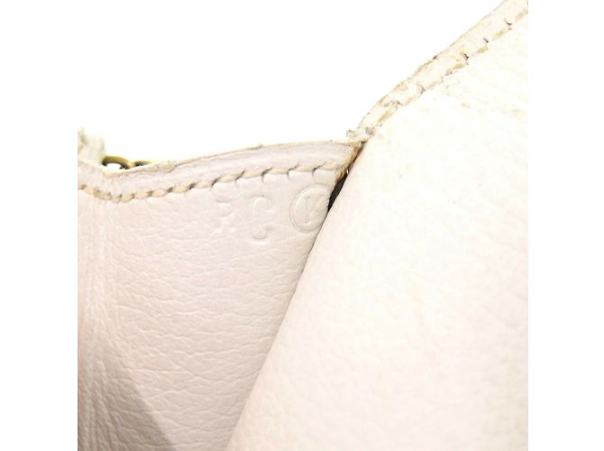 Hermès Borsa a spalla Hermes Veau Gulliver bianca Bianco - vista 11